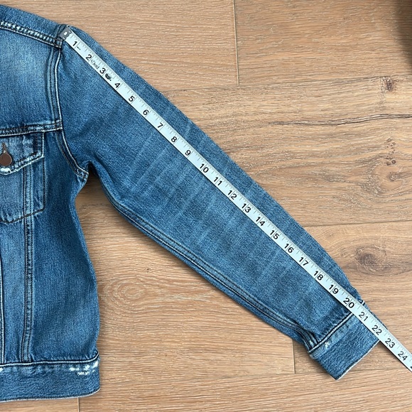 J Brand Jeans Denim Collared Jacket Size Small - Picture 6 of 10